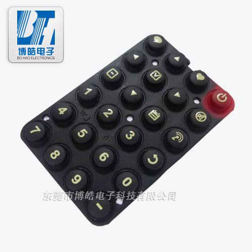 電子門鎖硅膠按鍵手感好又防水可以提供開(kāi)模定制